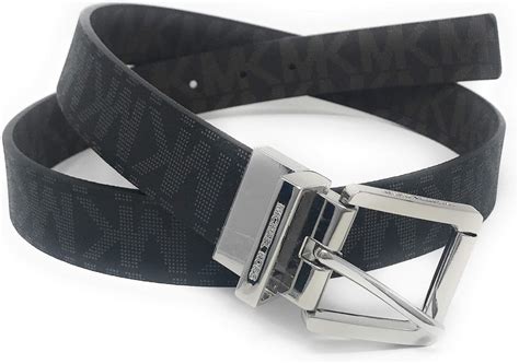 michael kors all black belt|mk belt size chart.